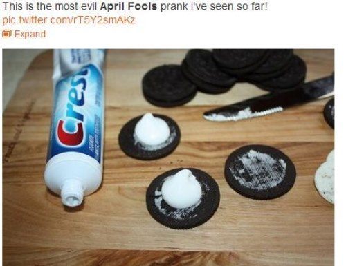 Funny April Fools Pranks Oreos