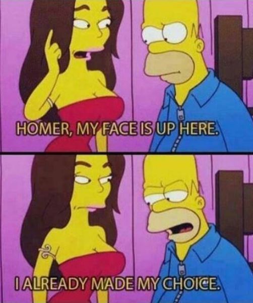 Homer Made His Choice