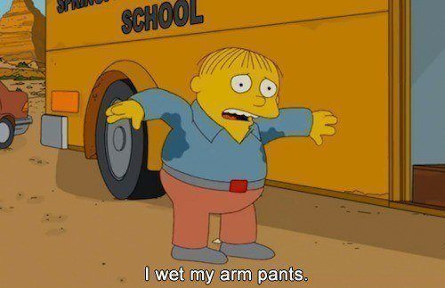 Arm Pants Hilarious Ralph Wiggum Quotes