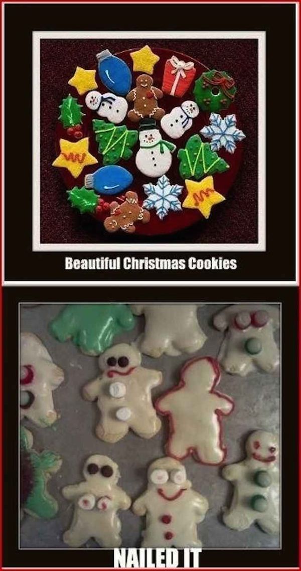 Christmas Cookie Disaster