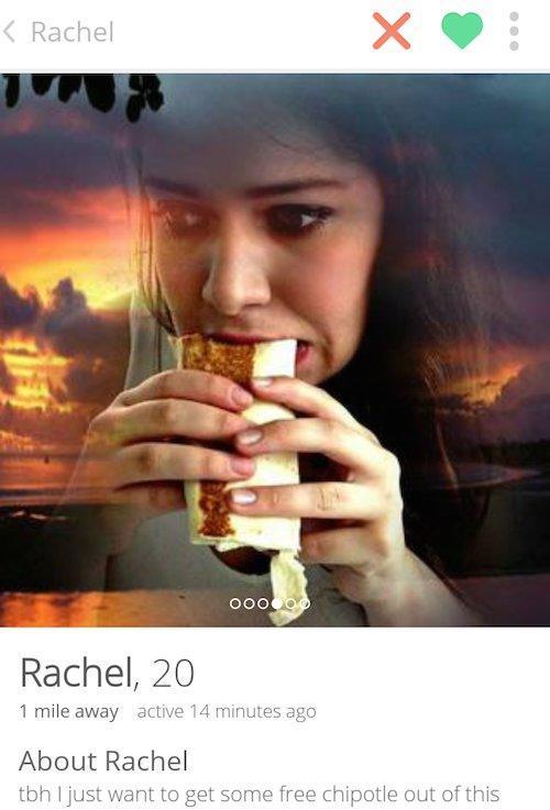 With weird profiles on tinder on things photos Rate my