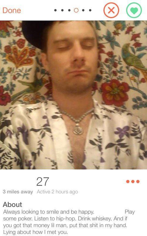 Funny Tinder Profiles Floral