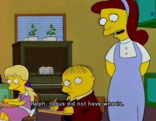 Ralph WIggum Jesus