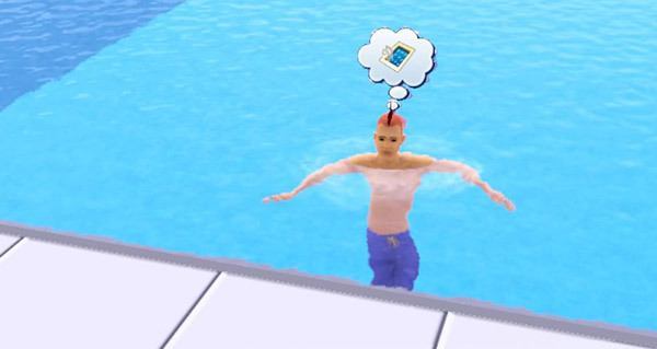 Sim I Trapped In Pool