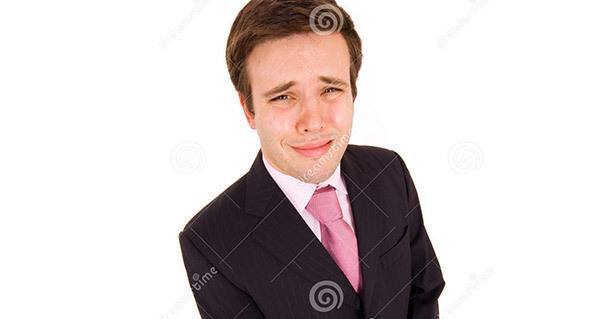 Stock Photo Of “Sad Businessman”