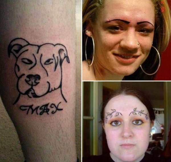 Tattoo Fail Collage