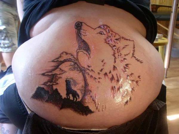 Tattoo Fails Wolf