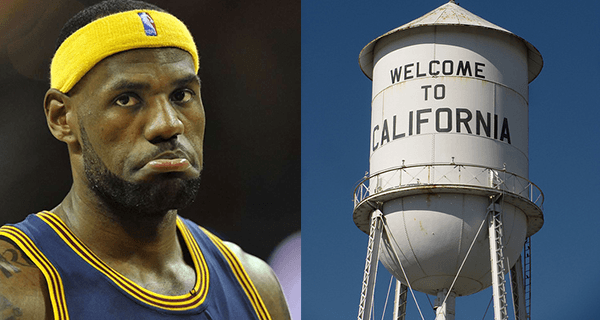 LeBron James Tears