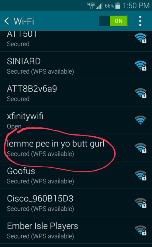 Funny Wifi Names Offer