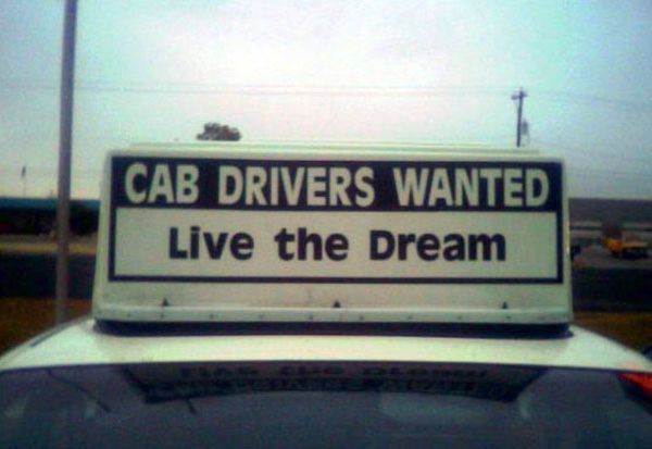 Cab Drivers Wanted