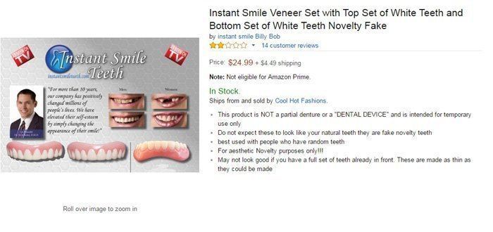 Instant Smile Teeth