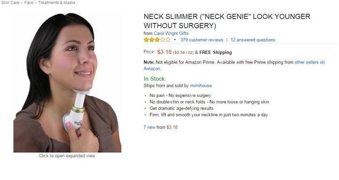 Neck Slimmer Funny Amazon Items