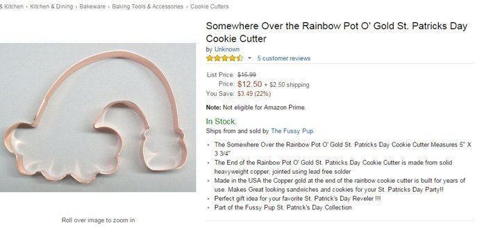 Rainbow Cookie Cutter