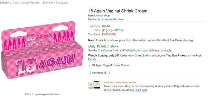 Vaginal Shrink Cream