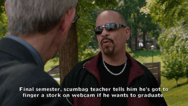 Law Order Scumbag Teacher