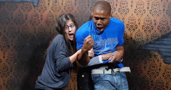 Funny Haunted House Reactions