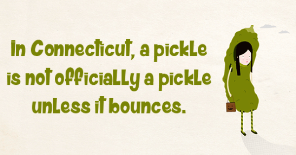 Funny Laws Bouncy Pickle