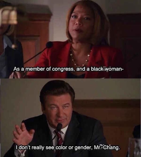 Jack Donaghy Doesnt See Color