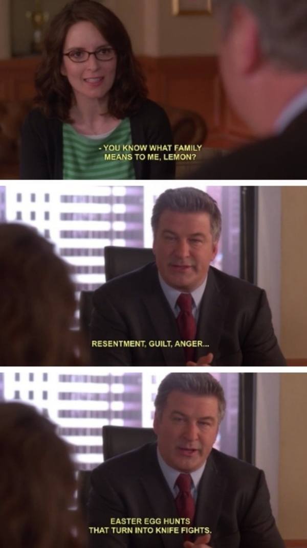 Jack Donaghy On Family