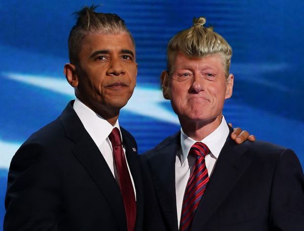 Bill Clinton And Barack Obama