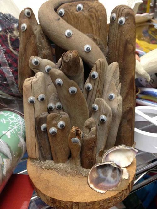 Googly Eye Sculpture