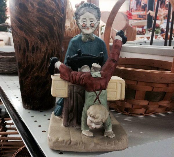 Grandma Statue