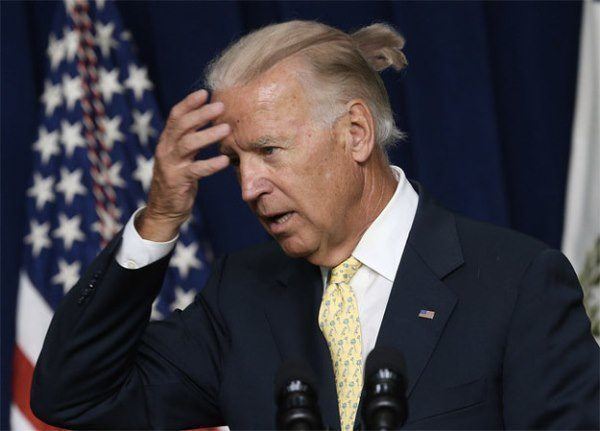 Joe Biden Man Bun