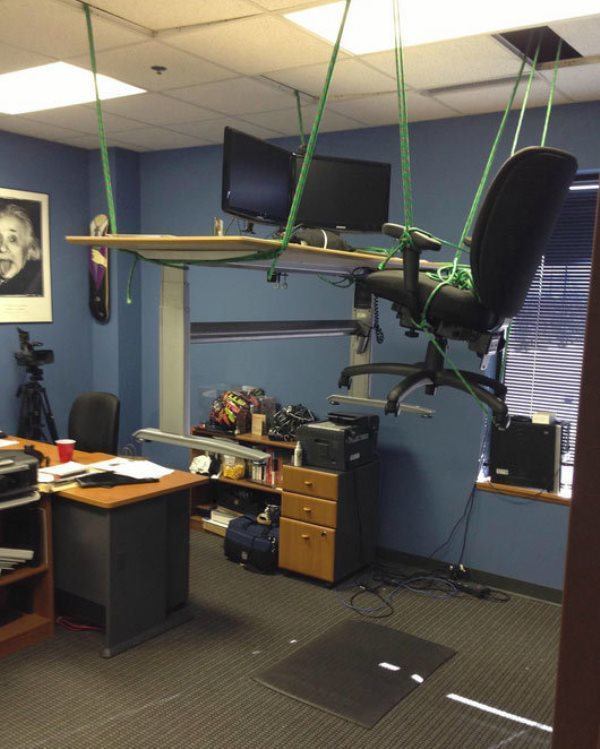 Suspended Office