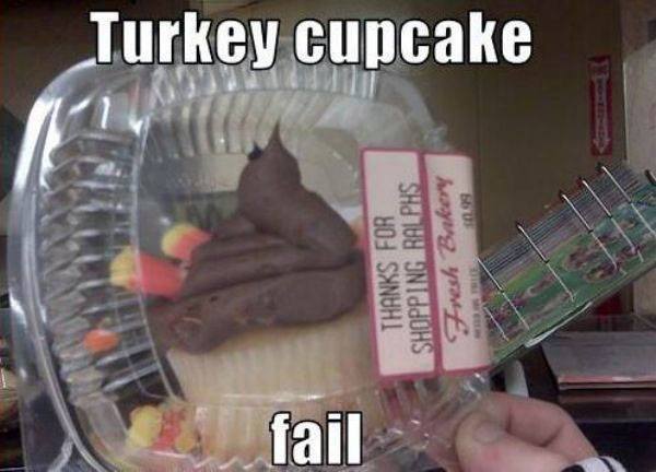 Turkey Cupcake