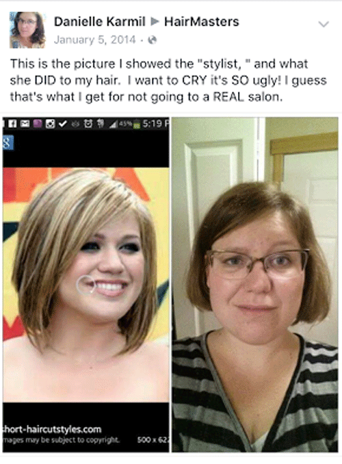 bob haircut disaster