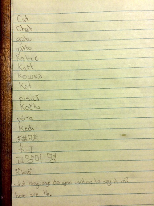 Kid Christmas List