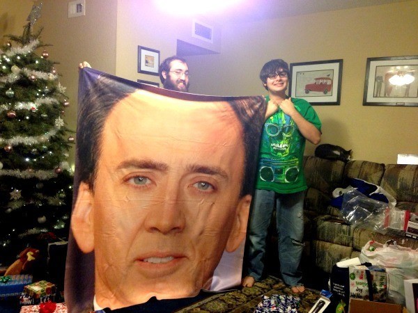 Nick Cage Blanket