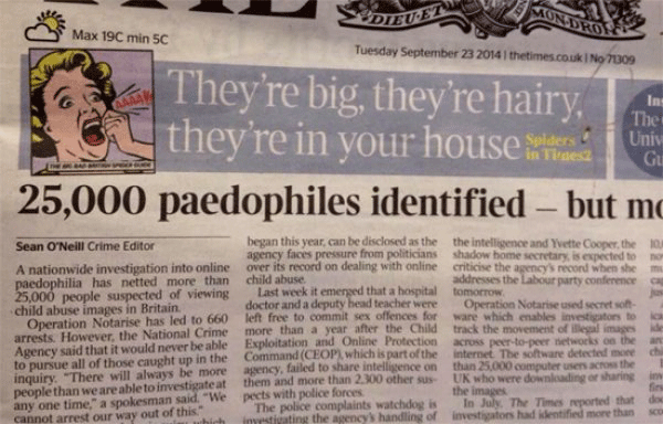 Pedophiles Identified