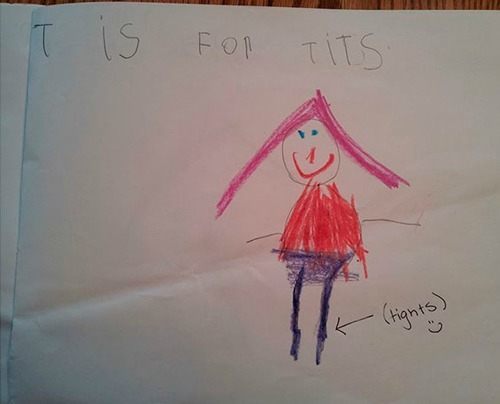 The Funniest Inappropriate Kids Drawings - The Inappropriate Gift Co