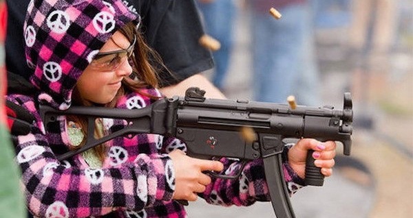 Children In Danger Girl With A Gun OG2