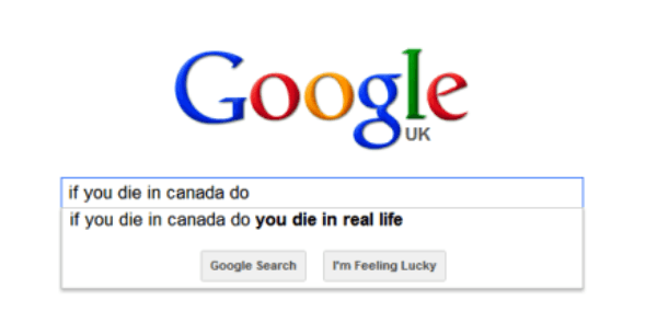 If You Die In Canada
