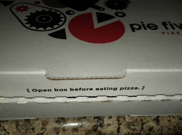 Open Box Pizza