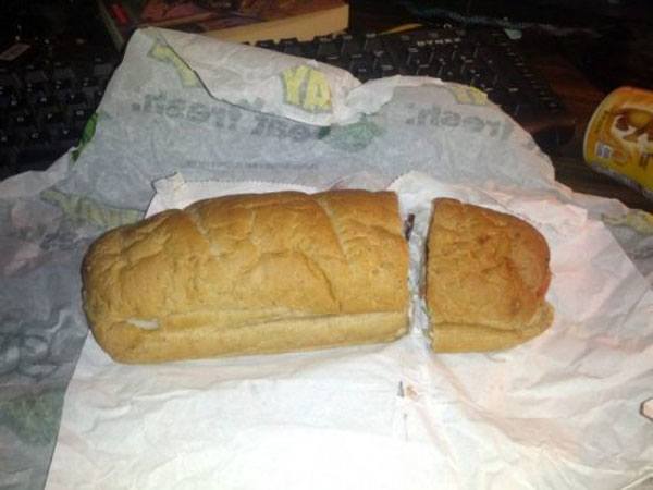 Fast Food Fails Subway In Half