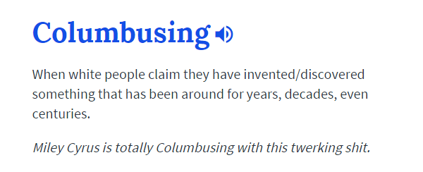 Columbusing