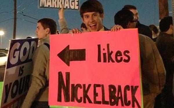 Likes Nickelback