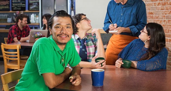 Man In Green Shirt