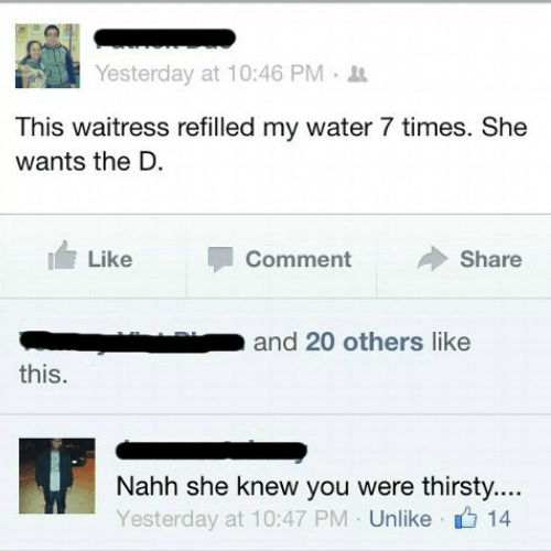 Thirsty