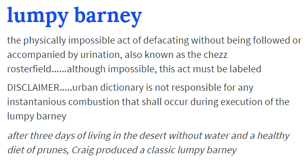 Urban Dictionary Definitions