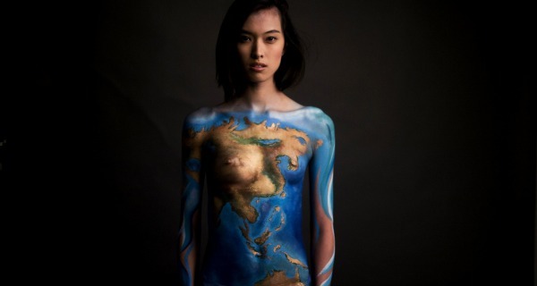 Body Paint Earth Day