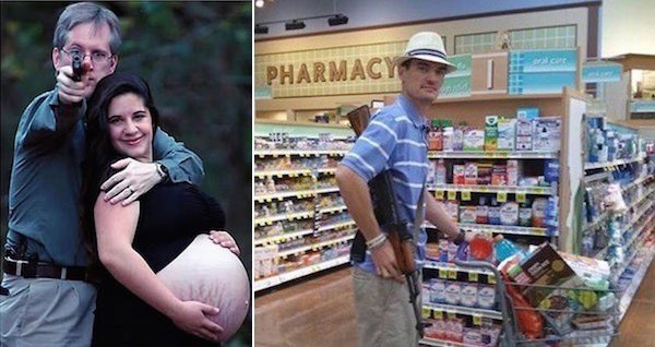 Gun Nut Photos Pregnant Pharmacy