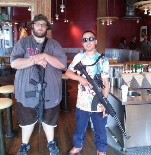 Gun Nuts In Chipotle