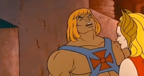 Implied Hand Job He Man Gay