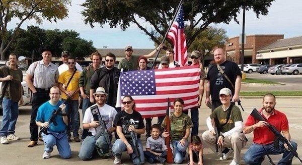 Open Carry Demonstrators