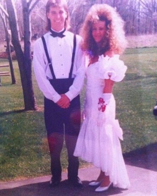 80s prom couple clearance costume