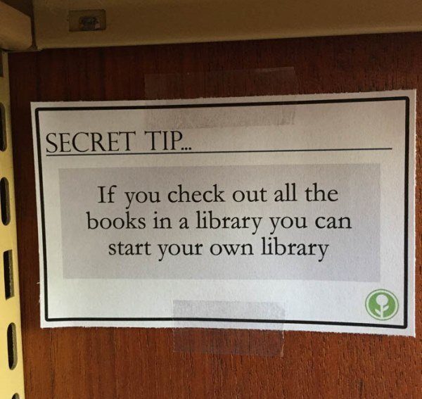 Secret Library Tip 3
